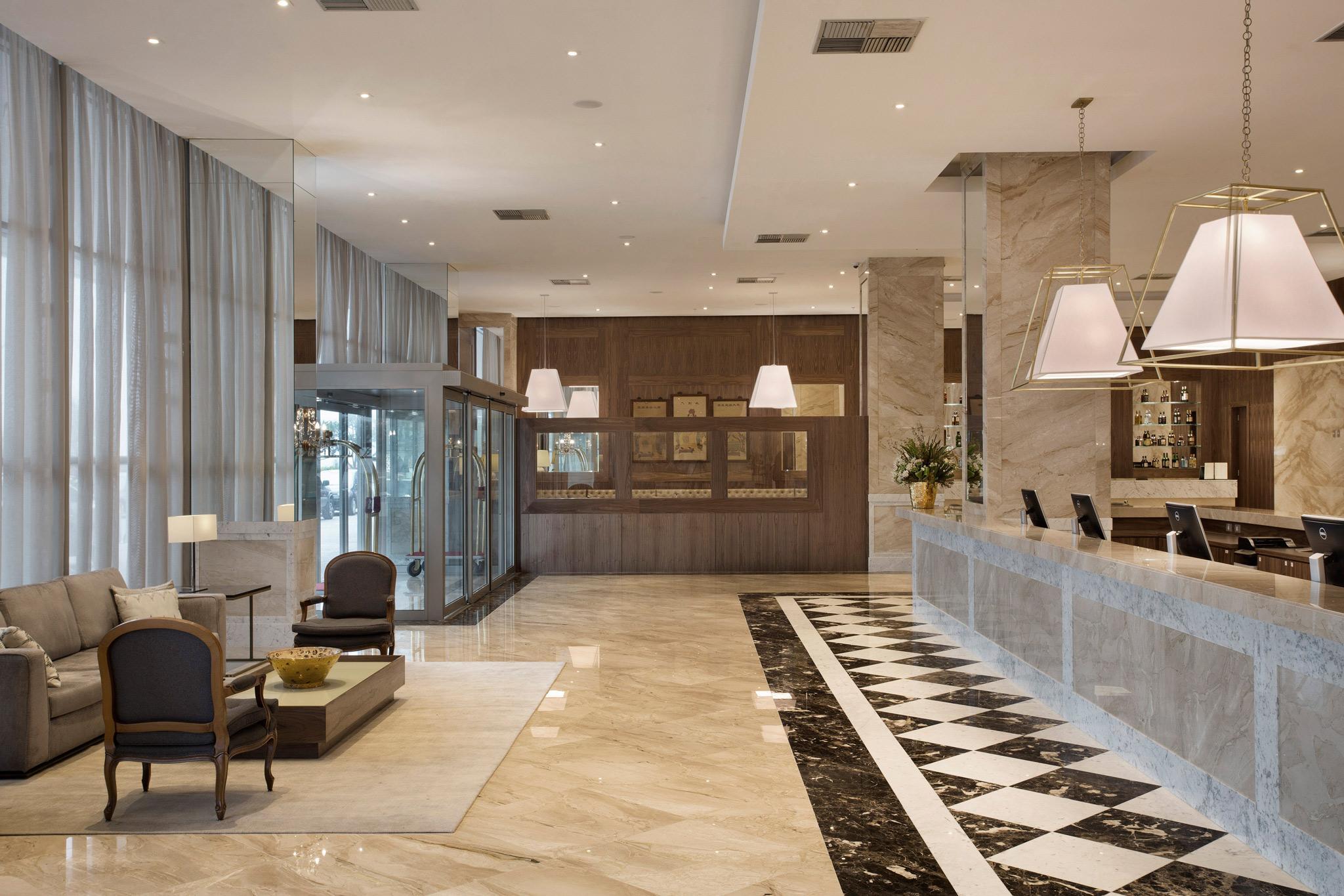 Windsor Marapendi Hotel Rio de Janeiro Luaran gambar Lobby